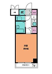 エステムコート芦屋西 1Kの間取図画像