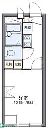 レオパレスロワール130 1Kの間取図画像