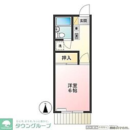 ドルフ・ミサ 1Kの間取図画像