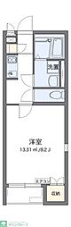 レオネクストコーポ地純 1Kの間取図画像