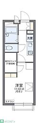 レオパレスSHIMIZUT 1Kの間取図画像