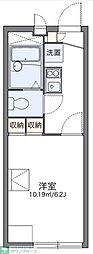 レオパレスNAGISA 1Kの間取図画像
