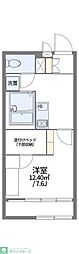 レオパレスユートピア白岡 1Kの間取図画像