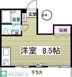 間取図画像 ワンルーム