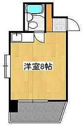 ヤングハイツハイマート ワンルームの間取図画像