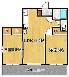 エステート足立 3階