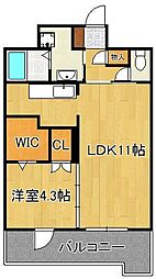 フェリシエ三萩野 2階