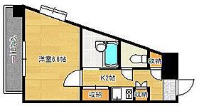 グレイス片野  ｜ 福岡県北九州市小倉北区片野4丁目（賃貸マンション1K・8階・20.14㎡） その2