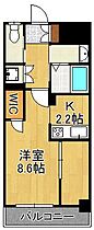 Erde三萩野  ｜ 福岡県北九州市小倉北区三萩野1丁目（賃貸マンション1K・6階・31.82㎡） その2