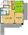 神岳第一ハイツ5階5.5万円