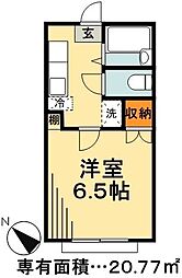 間取図画像 1K