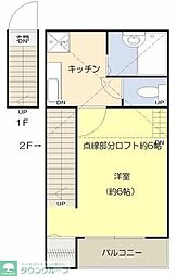 マイルーム瑞江 1Kの間取図画像