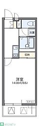 レオネクストゆーとぴあ 1Kの間取図画像
