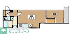 (仮称)ミリアビタ船橋 1LDKの間取図画像