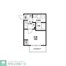 The Eternal House Matsudo 1Kの間取図画像