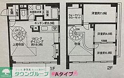 リ・ベルテ 3LDKの間取図画像