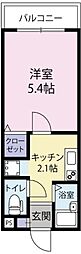 間取図画像 1K