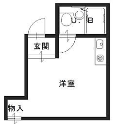 プラザ宮町の間取図画像