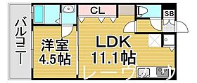 福岡県福岡市東区東浜１丁目（賃貸マンション1LDK・7階・35.30㎡） その2