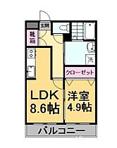 福岡県福岡市南区大橋３丁目（賃貸マンション1LDK・2階・35.52㎡） その2