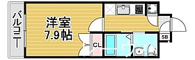 福岡県福岡市博多区下呉服町（賃貸マンション1K・2階・24.94㎡） その2