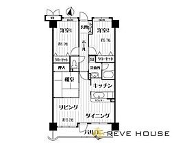 第7高島マンション 3LDKの間取図画像