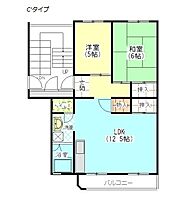 公社賃貸SMALIO 鴨谷台  ｜ 大阪府堺市南区鴨谷台3丁（賃貸マンション2LDK・4階・52.65㎡） その2