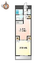 徳島県徳島市上吉野町2丁目（賃貸マンション1LDK・1階・45.76㎡） その2