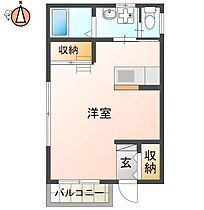 徳島県徳島市助任本町4丁目（賃貸アパート1R・1階・24.84㎡） その2