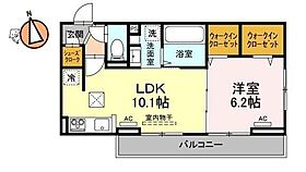 徳島県徳島市富田橋八丁目（賃貸アパート1LDK・1階・41.86㎡） その2