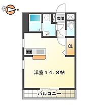 徳島県徳島市蔵本元町1丁目（賃貸マンション1K・3階・38.60㎡） その2