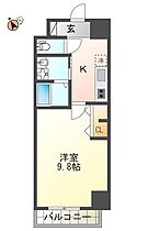 徳島県徳島市西新町4丁目（賃貸マンション1K・8階・33.00㎡） その2