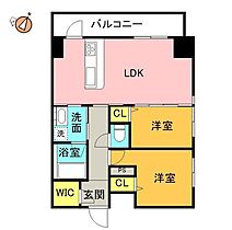 徳島県徳島市西新町4丁目（賃貸マンション2LDK・8階・58.00㎡） その2