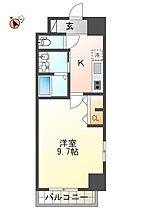 徳島県徳島市西新町4丁目（賃貸マンション1K・7階・33.00㎡） その2