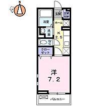 徳島県徳島市富田橋3丁目（賃貸アパート1K・2階・27.18㎡） その2