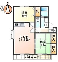 徳島県徳島市名東町3丁目（賃貸アパート2LDK・1階・59.20㎡） その2