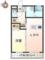 徳島県徳島市万代町5丁目（賃貸マンション1LDK・2階・41.80㎡） その2