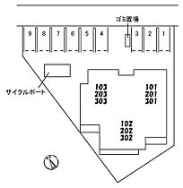 徳島県徳島市北常三島町1丁目（賃貸マンション1LDK・2階・52.00㎡） その3