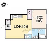 滋賀県湖南市岩根中央２丁目（賃貸アパート1LDK・1階・37.68㎡） その2