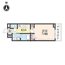 ルフレ 305 ｜ 滋賀県大津市錦織３丁目（賃貸アパート1K・3階・27.02㎡） その2