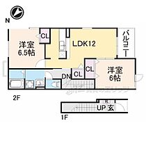 滋賀県彦根市川瀬馬場町（賃貸アパート2LDK・2階・58.86㎡） その2