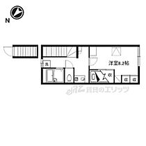 レオパレスＡｏｉ 203 ｜ 滋賀県彦根市高宮町（賃貸アパート1K・2階・26.08㎡） その2