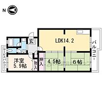 セレッソ甲西Ｃ号館 406 ｜ 滋賀県湖南市岩根（賃貸マンション3LDK・5階・65.73㎡） その2