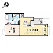 滋賀県東近江市建部日吉町（賃貸アパート1LDK・1階・50.05㎡） その2