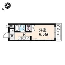 滋賀県草津市野村７丁目（賃貸マンション1K・1階・19.88㎡） その2