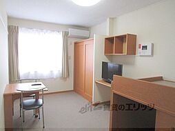 レオパレス眺湖I 206 2階1Kのリビング/ダイニング