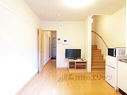 JR東海道・山陽本線 安土駅 3.2kmの賃貸アパート 1階2DKのリビング/ダイニング