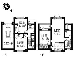 らんずＦII 1階3LDKの間取り