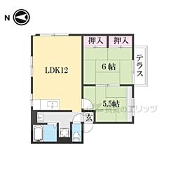 🉐敷金礼金0円！🉐菩提樹ハイツＤ