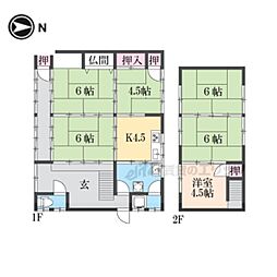 JR東海道本線 醒ケ井駅 4.2kmの賃貸一戸建て